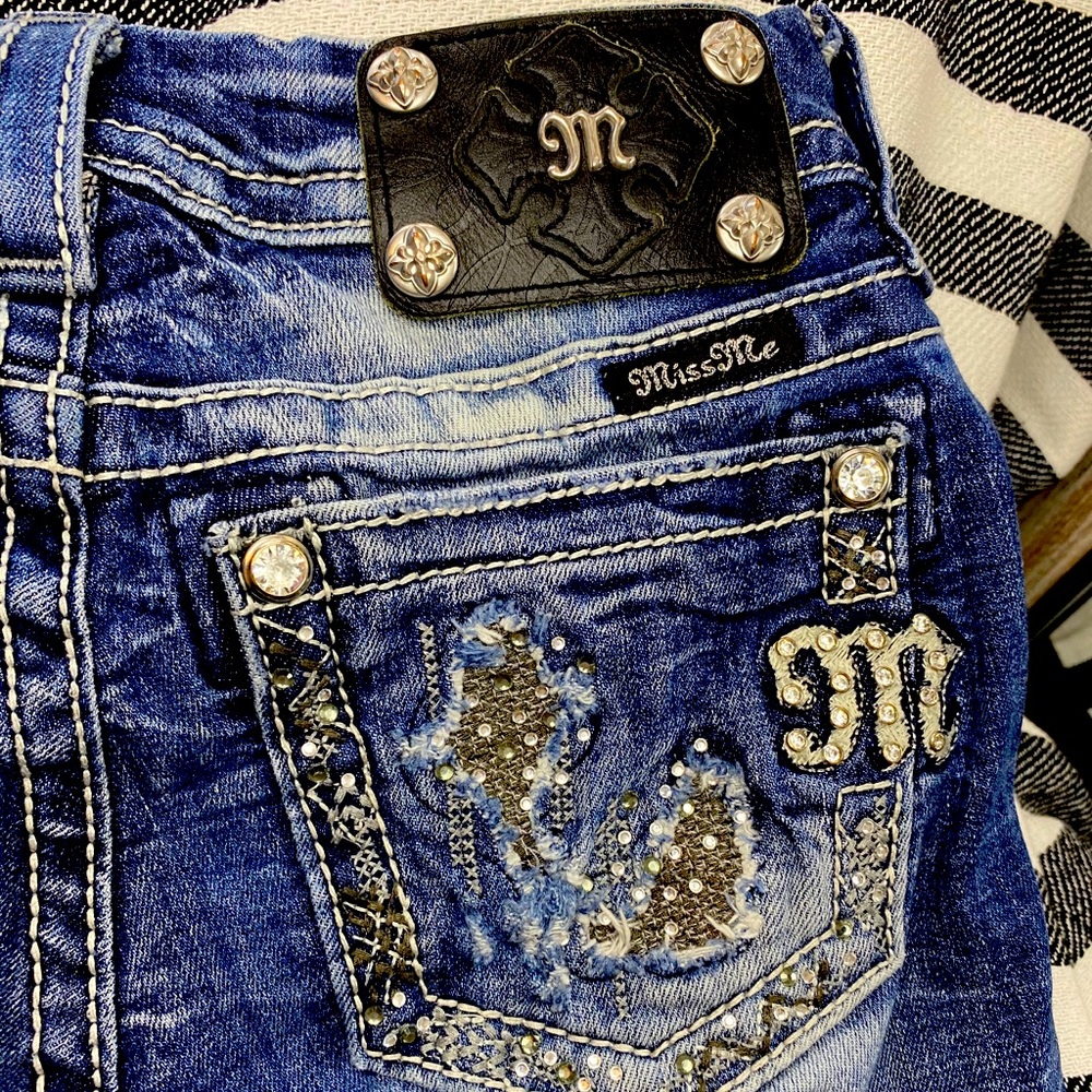 Miss Me signature skinny BLING 24